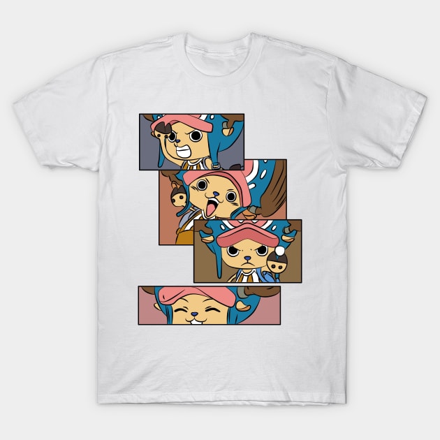 Chopper_Anime_Manga_One piece T-Shirt by Infinirish